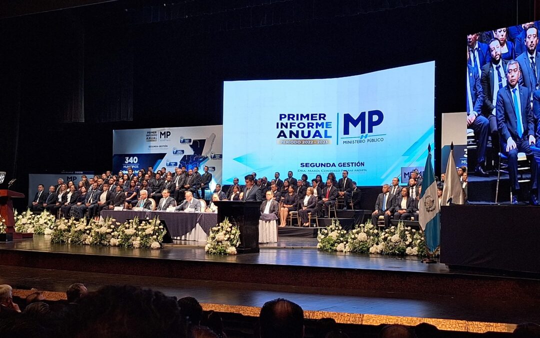 Primer informe anual de labores MP