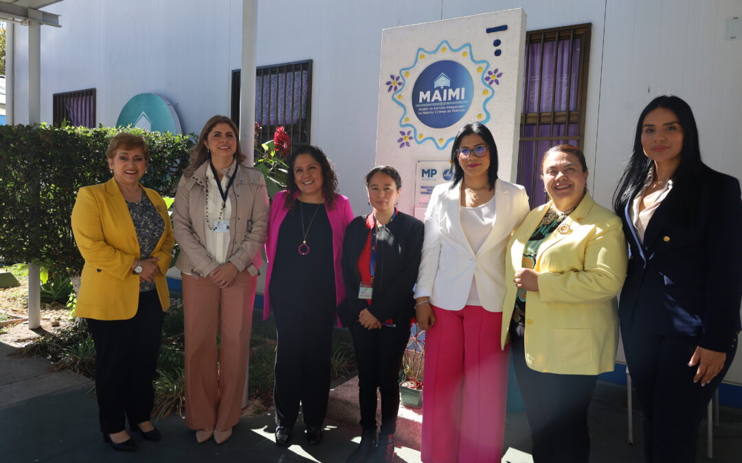 Visita Técnica Modelo de Atención Integral para las Mujeres Víctimas de Violencia – IxKem-MAIMI- del Ministerio Público de Guatemala