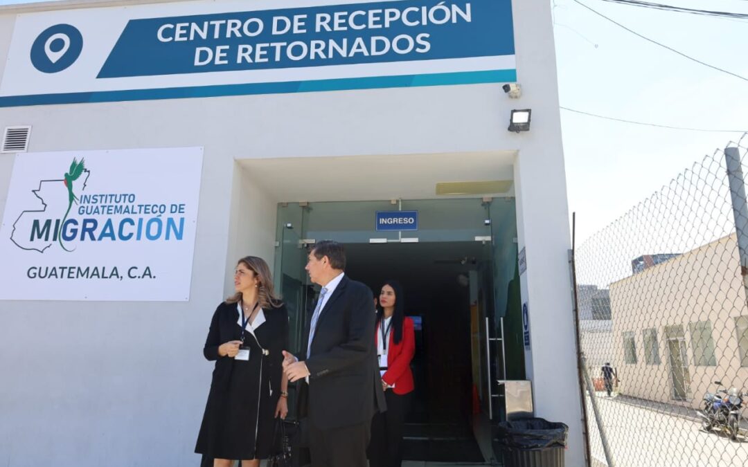 La Secretaria Ejecutiva de la ICMSJ visita el Centro de Recepción de Retornados y Albergue de Migración