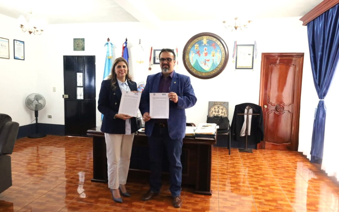 Firma de Convenio Interinstitucional con Centro Universitario de Occidente CUNOC